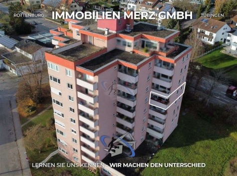 3-Zimmer ETW mit Aussicht – Aufzug – Garage, 72070 Tübingen, Etagenwohnung