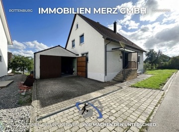 Vermietet: Ländliches Wohnen in Rottenburg – Charmantes Zweifamilienhaus mit idyllischem Garten, 72108 Rottenburg am Neckar, Zweifamilienhaus